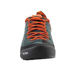Buty trekkingowe męskie Wildfire Canvas. Czarne trekkingi męskie Salewa, bez zapięcia. Za 698.90 zł.
