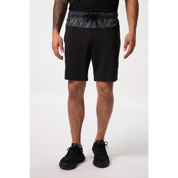 Męskie Spodnie sportowe FLEXNAMIC® wstawki z nadrukiem elastyczny pas. Czarne spodnie sportowe męskie JAY-PI, m, bez wzorów, z materiału. W wyprzedaży za 159.99 zł.