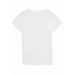 Damska koszulka GRAPHICS Mountain PUMA White. Białe bluzki damskie Puma, m, bez wzorów, z gumy, sportowe, bez kołnierzyka, bez ramiączek. W wyprzedaży za 64.00 zł.