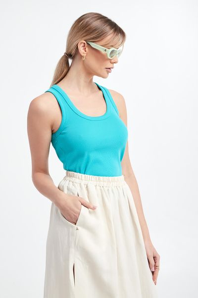 Top damski PATRIZIA PEPE. Topy damskie Patrizia Pepe, bez wzorów, bez kołnierzyka, bez ramiączek. W wyprzedaży za 458.37 zł.