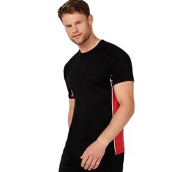 T-shirt Unisex Dla Dorosłych Ze Wstawką Performance. Białe t-shirty damskie FINDEN & HALES, l, bez wzorów, z dzianiny, klasyczne, bez kołnierzyka, bez ramiączek. Za 103.99 zł.
