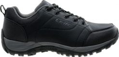 Buty trekkingowe męskie Hi-Tec Canori Low czarne r. 44. Czarne trekkingi męskie Hi-tec, bez zapięcia. Za 175.03 zł.