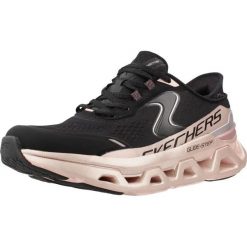 Buty SKECHERS 150514S GLIDE STEP ALTUS Czarny. Czarne obuwie trekkingowe damskie Skechers, z tkaniny, bez zapięcia. Za 447.99 zł.