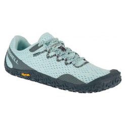 Damskie Buty Do Biegania Vapor Glove 6. Niebieskie obuwie trekkingowe damskie Merrell, bez zapięcia. Za 594.99 zł.