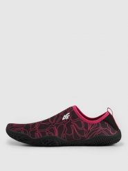 4F Buty do wody 4SWIM damskie - czarne 36. Czarne obuwie sportowe damskie 4F, na lato, bez wzorów, z gumy, bez zapięcia, do pływania. Za 99.99 zł.