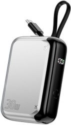 Powerbank 4smarts Powerbank 4smarts Pocket 10000mAh 30W z wbudowanym kablem USB-C 15cm srebrny. Szare powerbanki 4smarts. Za 109.49 zł.