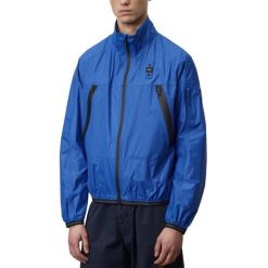 Kurtka BLAUER GIUBBINI CORTI NASTRAT Niebieski. Niebieskie kurtki męskie Blauer, bez wzorów, z tkaniny, bez kaptura. Za 559.99 zł.