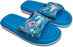 Piankowe klapki Kubota - Rzep Rozmiar 37 - Kwiaty. Klapki damskie Kubota, bez wzorów, sportowe, bez obcasa, bez zapięcia. Za 49.99 zł.