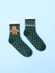 Skarpetki - zielony. Zielone skarpetki damskie Sinsay, bez wzorów. Za 19.99 zł.