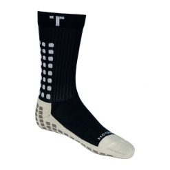 Skarpety piłkarskie TRUsox Mid-Calf Cushion. Czarne skarpety męskie Trusox, bez wzorów. Za 187.00 zł.