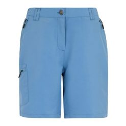 Damskie Spodenki Do Chodzenia Chaska III. Niebieskie szorty damskie Regatta, bez wzorów, sportowe. Za 134.99 zł.