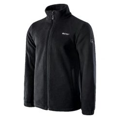 Kurtka Hi-Tec Ferns Polar z pełnym zamkiem Czarny. Czarne kurtki męskie Hi-tec, na zimę, bez wzorów, z polaru, sportowe, bez kaptura. Za 278.90 zł.
