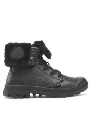 Palladium Trapery Baggy Nbk Wl 97962-001-M Czarny. Czarne trapery damskie Palladium, ze skóry, bez zapięcia. Za 499.99 zł.