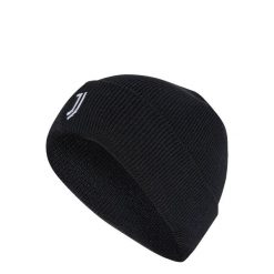 Czapka Juventus Home. Czarne czapki damskie Adidas, bez wzorów, z dzianiny, sportowe. Za 119.00 zł.