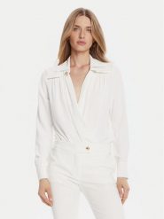 Rinascimento Body CFC0126182003 Biały Regular Fit. Białe body Rinascimento, bez wzorów, z syntetyku. Za 389.99 zł.