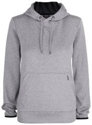 Clique Oakdale Women damska bluza z kapturem funkcjonalna szary melanż. Szare bluzy damskie CLIQUE, l, bez wzorów, sportowe, bez ramiączek, z kapturem. Za 223.56 zł.