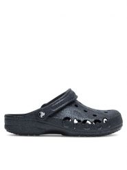 Crocs Klapki BAYA GLITTER CLOG 205925-001 Czarny. Czarne klapki damskie Crocs, bez wzorów, z materiału, bez obcasa, bez zapięcia. Za 189.99 zł.