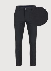 PAKO LORENTE – Spodnie męskie czarne P22WF-WX-006-C-S. Czarne eleganckie spodnie męskie Pako Lorente, bez wzorów, z elastanu. Za 169.99 zł.