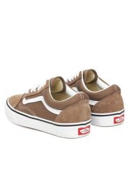 Vans Tenisówki Old Skool VN000D7Z1NU1 Brązowy. Brązowe trampki męskie Vans, bez wzorów, z materiału, bez zapięcia. Za 269.99 zł.