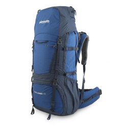 Plecak trekkingowy Pinguin Explorer 75. Niebieskie plecaki męskie PINGUIN, bez wzorów, z materiału. Za 1,006.79 zł.