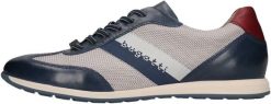 Bugatti Bugatti męskie buty sportowe 311A9Q051069-4012 blue/light grey 44. Niebieskie buty sportowe męskie Bugatti, bez wzorów, bez zapięcia. Za 449.99 zł.