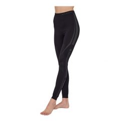 Legginsy damskie termoaktywne Brubeck DRY. Czarne bielizna sportowa damska Brubeck, bez wzorów, z elastanu. Za 129.99 zł.