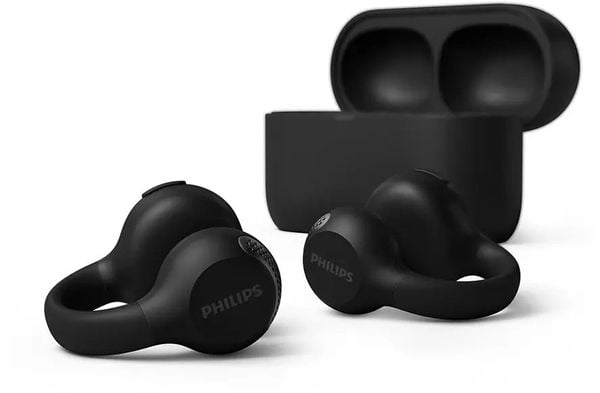 Słuchawki Philips TAQ2000 czarne (TAQ2000BK/00). Czarne słuchawki bezprzewodowe Philips. Za 153.15 zł.