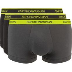 Emporio Armani 3-pack Bokserki Czarny Szary. Czarne bokserki męskie Emporio Armani, bez wzorów, z bawełny. Za 190.95 zł.