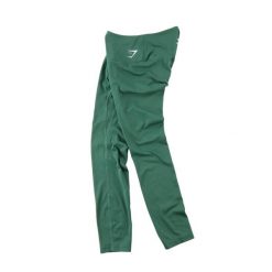 Second life - Gymshark legginsy damskie do jogi zielone - Jak nowy. Zielone legginsy damskie GYMSHARK, l, bez wzorów, z tkaniny, na fitness i siłownię. Za 106.46 zł.