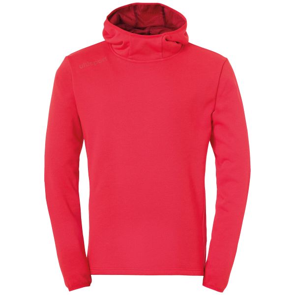 Bluza z kapturem Uhlsport Essential. Czarne bluzy męskie Uhlsport, l, bez wzorów, z bawełny, z kapturem, na fitness i siłownię. Za 215.50 zł.