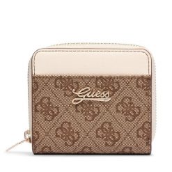 Portfel Guess. Brązowe portfele damskie Guess. Za 174.99 zł.