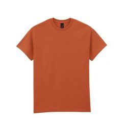 Ultra Bawełniana Koszulka Unisex Dla Dorosłych. Brązowe bluzki damskie GILDAN, xl, bez wzorów, z bawełny, sportowe, bez kołnierzyka, bez ramiączek. Za 43.99 zł.
