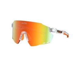 Okulary WindBreaker – Przezroczyste/Pomarańczowe | Soczewka Pomarańczowa. Białe okulary przeciwsłoneczne damskie MAGICSHINE. Za 153.00 zł.