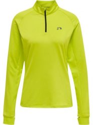 Bluza damska Newline core midlayer. Zielone bluzy damskie Newline, s, bez wzorów, z dżerseju, klasyczne, bez ramiączek, bez kaptura. Za 252.50 zł.