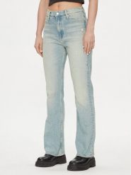 Calvin Klein Jeans Jeansy Authentic J20J222449 Niebieski Bootcut Fit. Niebieskie jeansy damskie Calvin Klein Jeans, bez wzorów, z bawełny. Za 339.99 zł.