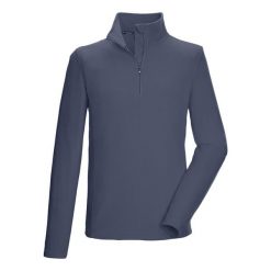 Polar Killtec KSW 63. Szare bluzy sportowe męskie KILLTEC, bez wzorów, z polaru, bez kaptura, narciarskie. Za 191.50 zł.