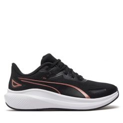 Buty do biegania Puma. Czarne obuwie sportowe damskie Puma, bez wzorów, bez zapięcia, do biegania. Za 209.99 zł.