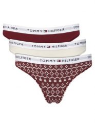 Tommy Hilfiger Komplet stringów UW0UW06134 Kolorowy. Majtki damskie Tommy Hilfiger, z bawełny. Za 199.99 zł.