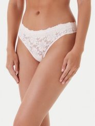Selmark Stringi 10901 Beżowy. Brązowe majtki damskie Selmark, z syntetyku. Za 59.99 zł.