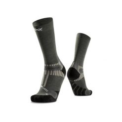 Skarpetki X-Socks Performe Merino Crew. Zielone skarpety męskie X-Socks, bez wzorów, z wełny. Za 172.50 zł.