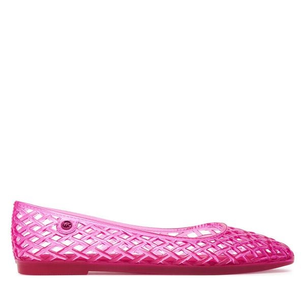 Baleriny MICHAEL Michael Kors. Czerwone balerinki damskie MICHAEL Michael Kors, bez wzorów, bez obcasa, bez zapięcia. Za 305.99 zł.