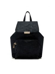Guess Plecak V5BZ11 WF800 Czarny. Czarne plecaki damskie Guess, z aplikacjami, z materiału. Za 339.99 zł.