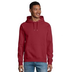 Bluza Z Kapturem Dla Dorosłych Unisex Stellar. Brązowe bluzy damskie SOL'S, s, bez wzorów, sportowe, bez ramiączek, z kapturem. Za 157.99 zł.