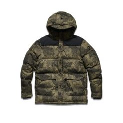 Kurtka puchowa Hummel Halo Down Puffer. Czarne kurtki męskie HALO, m, bez wzorów, z puchu, bez kaptura. Za 1,039.50 zł.