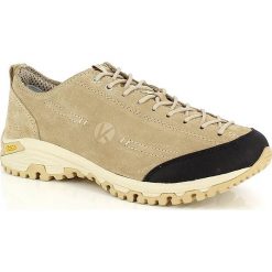 Skórzane buty trekkingowe "Belinda" w kolorze beżowym. Brązowe obuwie trekkingowe damskie Kimberfeel, bez zapięcia. W wyprzedaży za 299.95 zł.