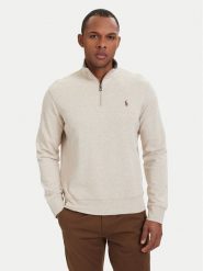 Polo Ralph Lauren Bluza 710812963017 Beżowy jasny Regular Fit. Brązowe bluzy męskie Polo Ralph Lauren, m, bez wzorów, z bawełny, bez ramiączek, bez kaptura. Za 819.99 zł.