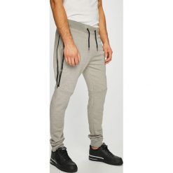 Tom Tailor Denim - Spodnie. Szare spodnie materiałowe męskie TOM TAILOR DENIM, bez wzorów, z bawełny. W wyprzedaży za 139.90 zł.