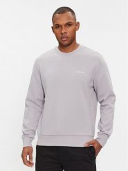 Calvin Klein Bluza Micro Logo K10K109926 Szary Regular Fit. Szare bluzy męskie Calvin Klein, m, bez wzorów, z syntetyku, bez ramiączek, bez kaptura. Za 289.99 zł.