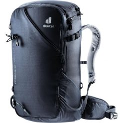 Plecak damski Deuter Freerider Pro 32+ SL - black. Czarne plecaki damskie Deuter, bez wzorów, sportowe. Za 713.99 zł.