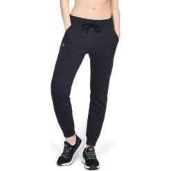 Under Armour Rival Spodnie dresowe Czarny. Czarne spodnie dresowe damskie Under Armour, bez wzorów, z bawełny. Za 206.95 zł.